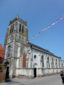 Thérouanne (Pas-de-Calais, Fr) église Saint-Martin, extérieur