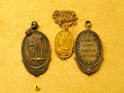 The battles of Fredrikshamn and Svenskund, medals for valor, 1790, by C. G. Fehrman - National Museum of Finland - DSC04107