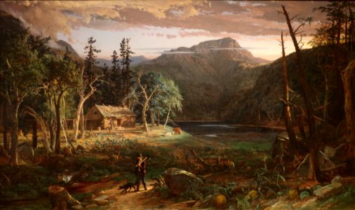 The Backwoods of America by Jasper Francis Cropsey