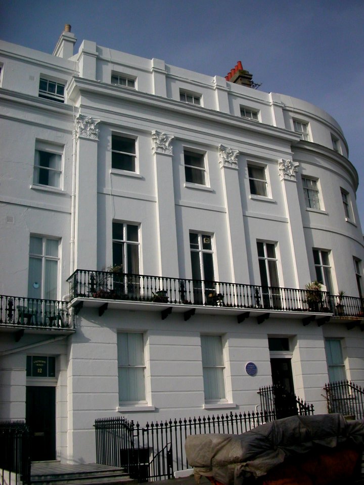 Thomas Cubitt's House, 13 Lewes Crescent, Kemp Town, Brighton (September 2010)