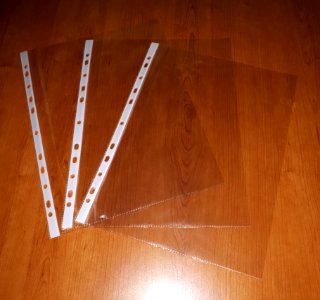 Three punched pockets - BAf