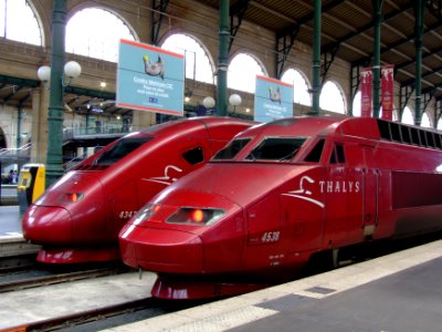 Thalys 44538 & 4343 different models