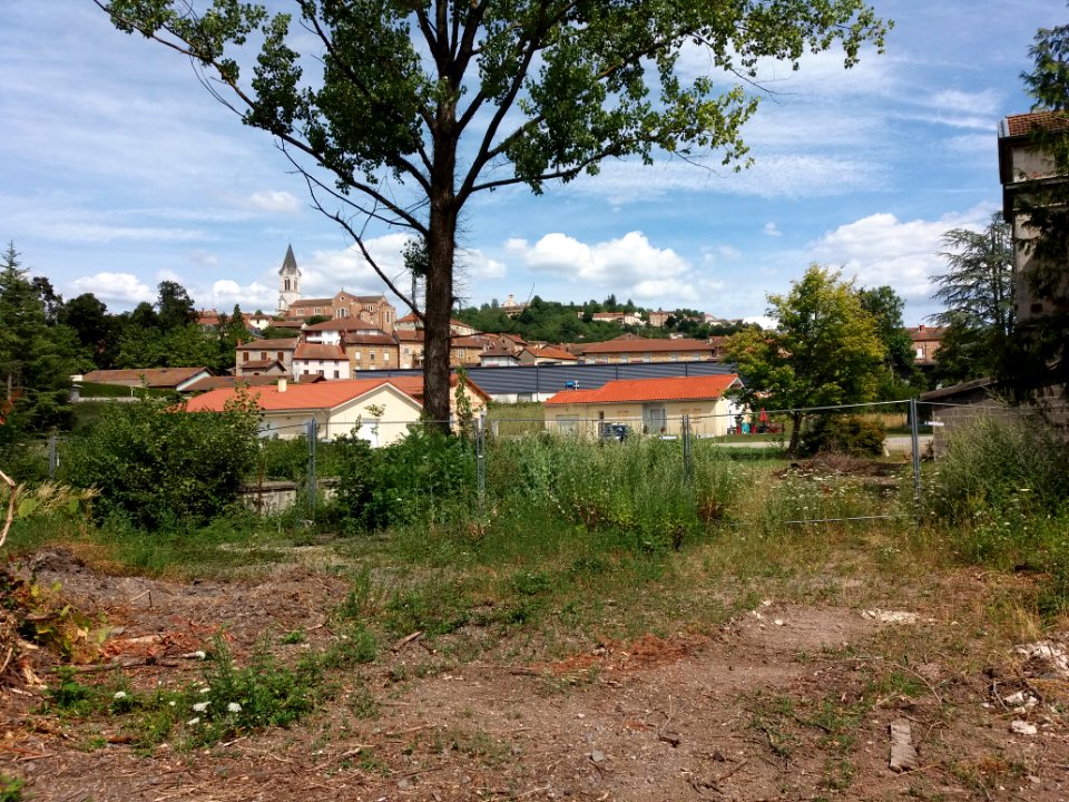 Thizy-les-Bourgs - Teinturerie - Vue sur le village
