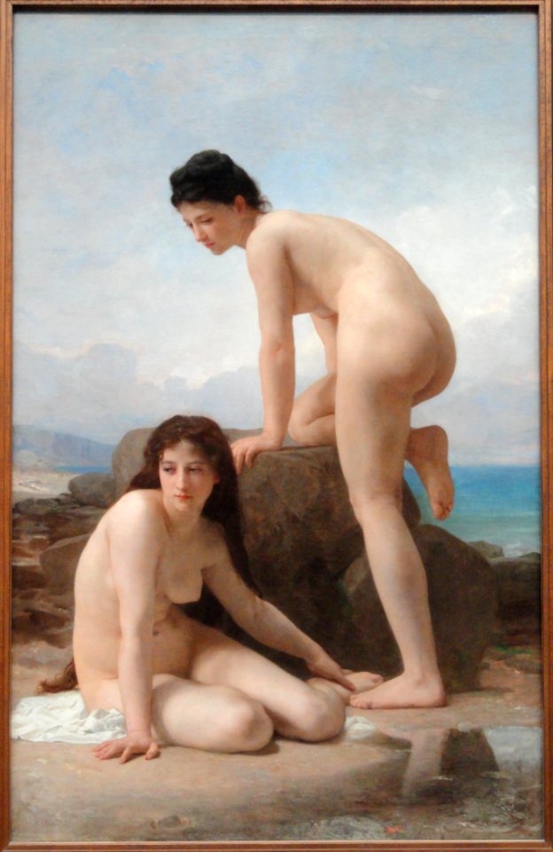 The Bathers, 1884, by William-Adolphe Bouguereau - Art Institute of Chicago - DSC09582