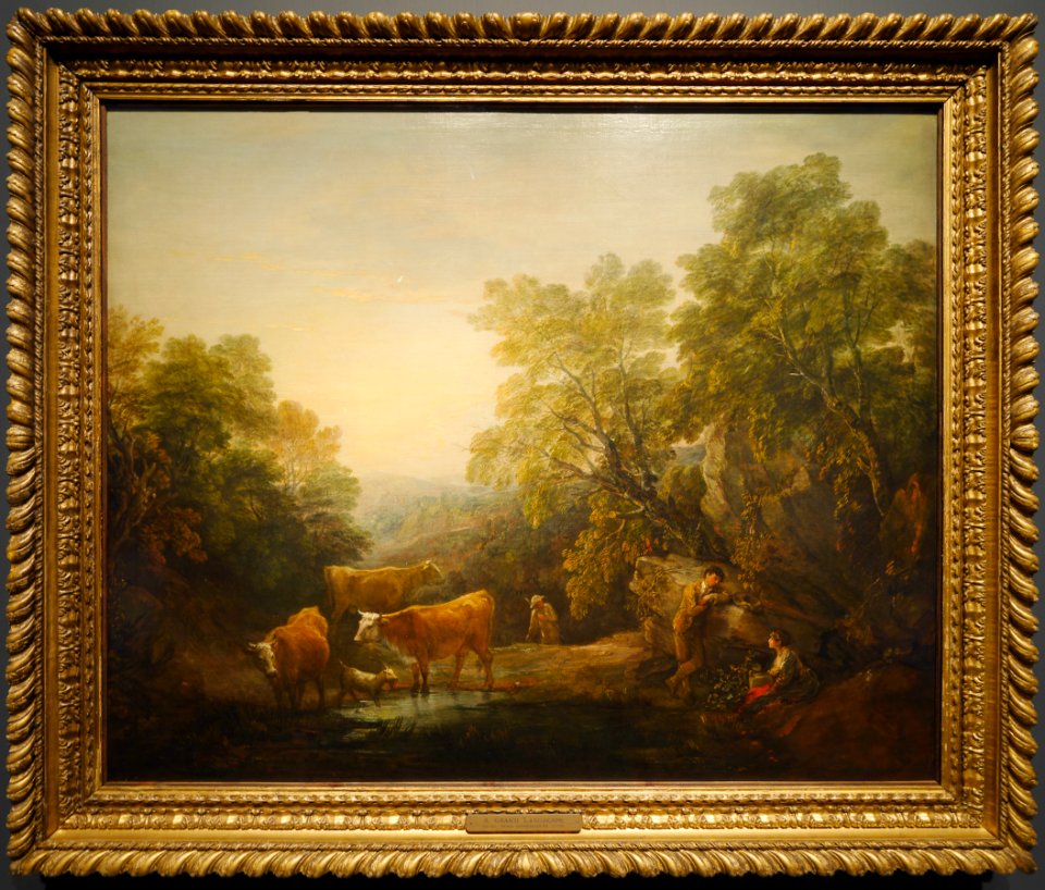 Thomas.Gainsborough.Waldlandschaft.mit.Liebenden