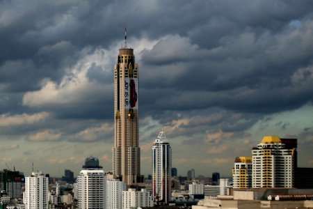 The Baiyoke Tower II in Bangkok, Thailand photo