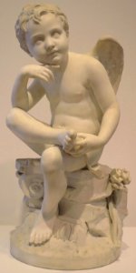 Thomas Ball - 'Love's Memories', 1873, marble, High Museum