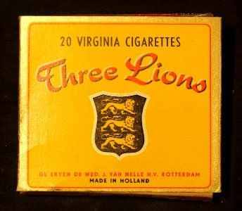 Three Lions 20 Virginia cigarettes