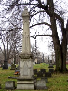 Thomas Creed shaft, St. Mary’s Cemetery