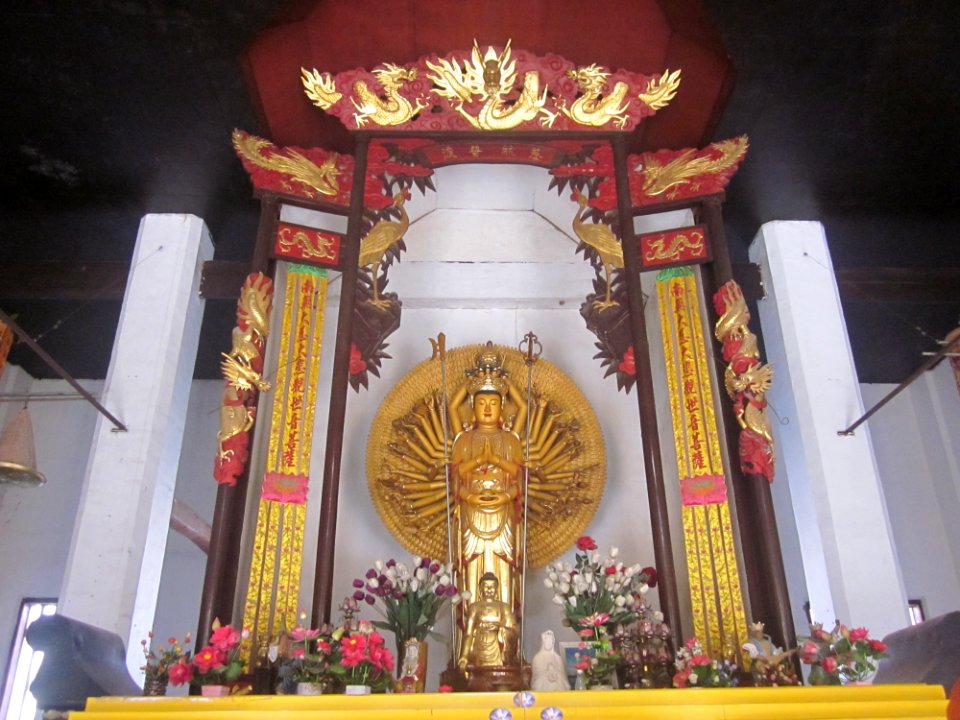 Thousand Hands Guanyin, Jingce Hall of Miyin Temple, 12 February 2018
