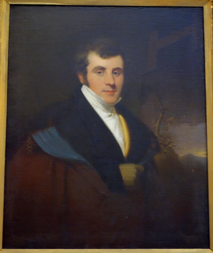 Thomas Cole by Thomas Seir Cummings, c. 1826-1828, oil on canvas - Albany Institute of History and Art - DSC08040