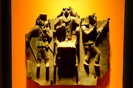Three Portuguese, Benin City, Nigeria, No. 1907.44.0386 - Etnografiska museet - Stockholm, Sweden - DSC01020