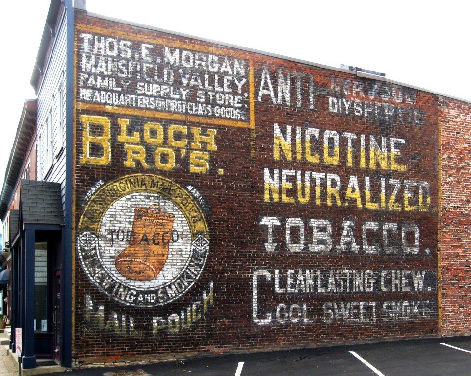 Thos. E. Morgan ghost sign, Carnegie, 2020-10-04, 01