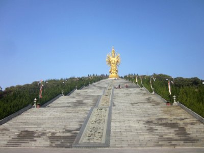 Thousand-armed and eyed Guanyin in Miyin Temple, 12 February 2018, 03