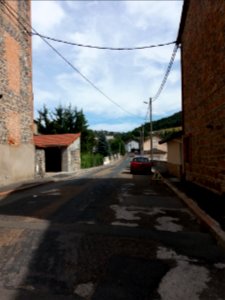 Thizy-les-Bourgs - Rue Victor Hugo - Depuis la rue Jean-Baptiste Fournier