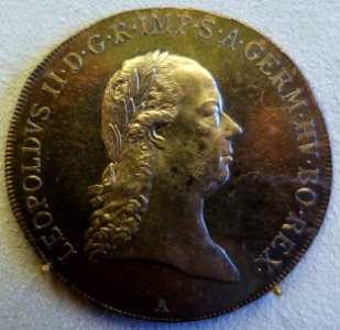 Thaler, Leopold II, Holy Roman Empire, Vienna, 1790 - Bode-Museum - DSC02705