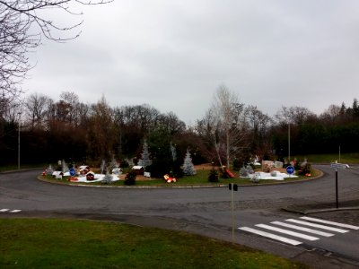 Thonon-les-Bains - Avenue de Thuyset - Rond-point de Noël