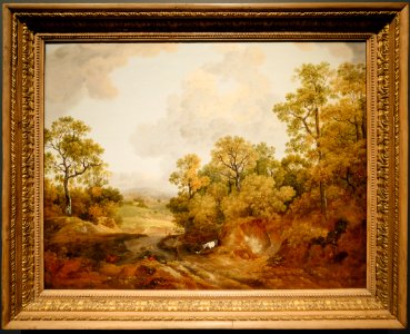 Thomas.Gainsborough.Waldweg.mit.Figuren.um1746-1748