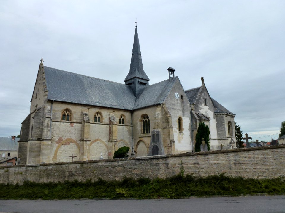 Thugny-Trugny (Ardennes) église Saint-Loup PA00078532 extérieur