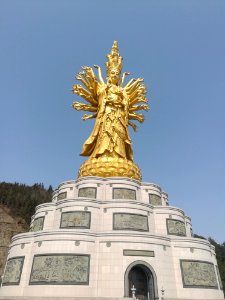 Thousand-armed and eyed Guanyin in Miyin Temple, 12 February 2018, 10