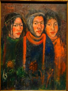 Three Stars by Shoji Sekine, 1919, oil on canvas - National Museum of Modern Art, Tokyo - DSC06583