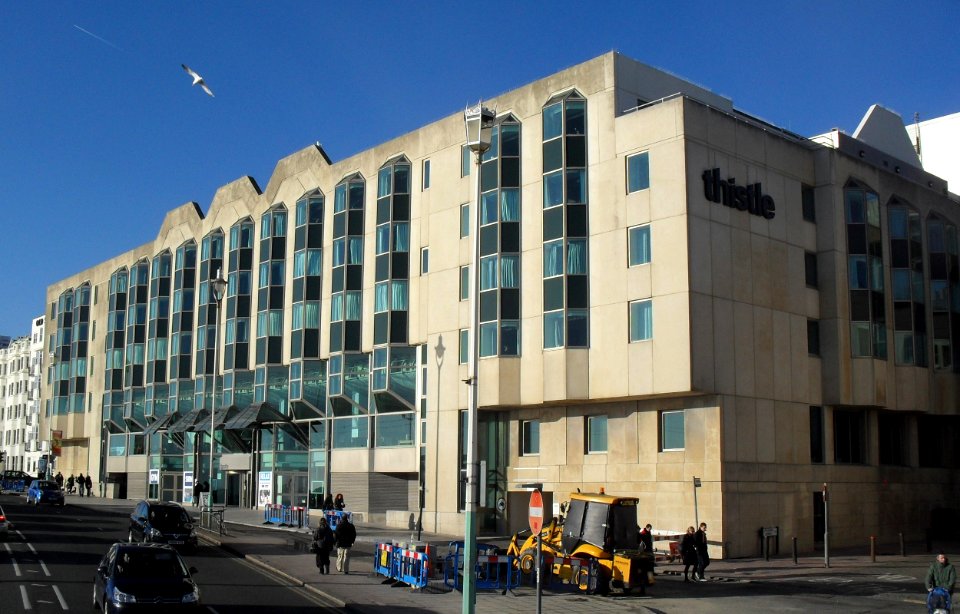 Thistle Hotel, Kings Road, Brighton (January 2010)