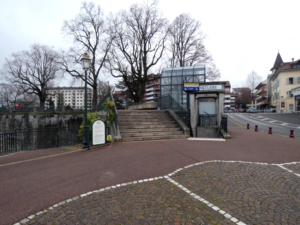 Thonon-les-Bains - Rue Michaud - Funiculaire - Station Belvédère