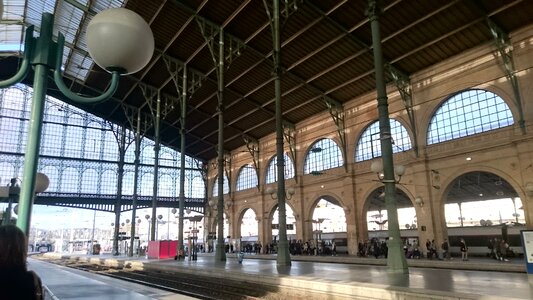 Station train canopy