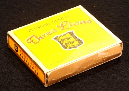 Three Lions cigarettes pack, pic4