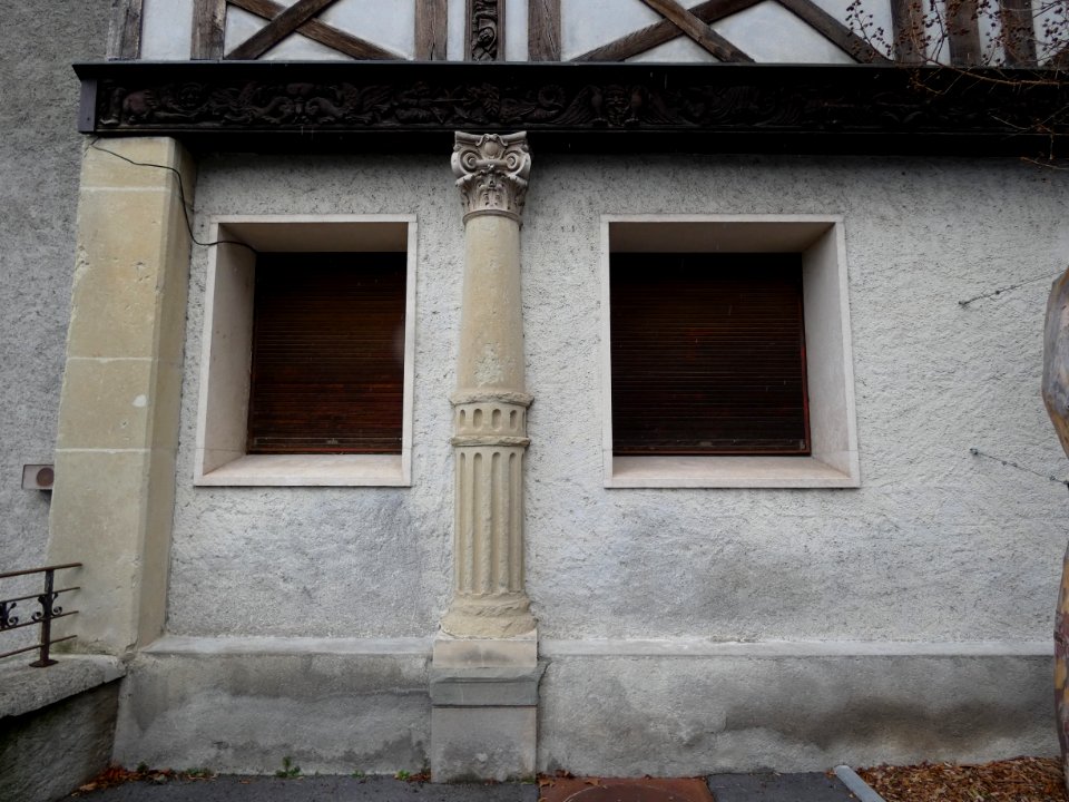 Thonon-les-Bains - Château de Bellegarde - Colonne