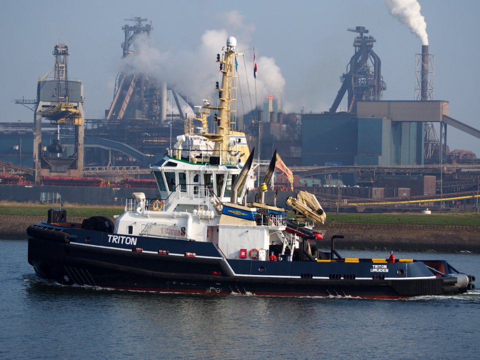 Thor Horizon, IMO 9137117 and Triton, IMO 9451537 at IJmuiden, Port of Amsterdam, pic2