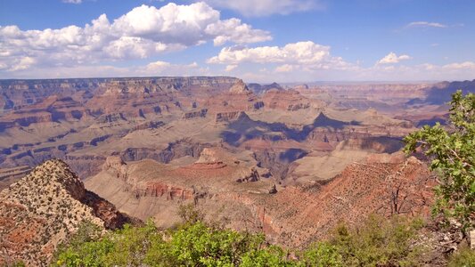 Clouds landscape canyon