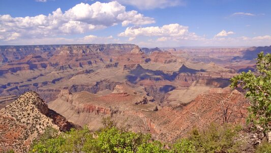 Clouds landscape canyon photo