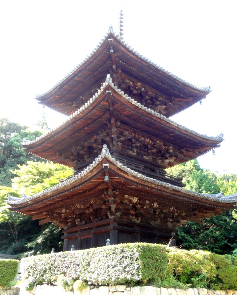 Three-storied pagoda - Mii-dera - Otsu, Shiga - DSC07182