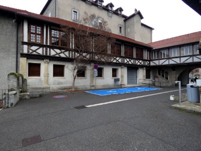 Thonon-les-Bains - Château de Bellegarde - Façade des frises
