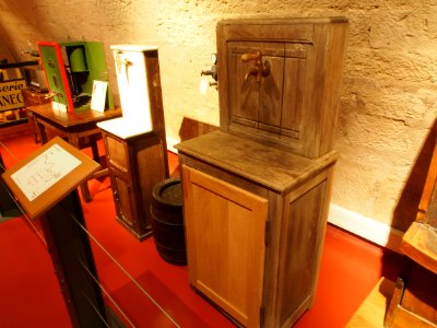 Three very old beer taps