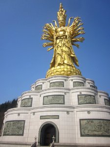 Thousand-armed and eyed Guanyin in Miyin Temple, 12 February 2018, 07