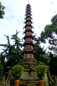 Thousand Buddha Pagoda - Wenshu Monastery - Chengdu, China - DSC05025