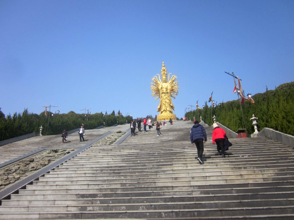 Thousand-armed and eyed Guanyin in Miyin Temple, 12 February 2018, 04