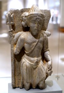 Three-headed Siva, Gandhara, 1st-3rd century AD, schist - Ethnological Museum, Berlin - DSC01667