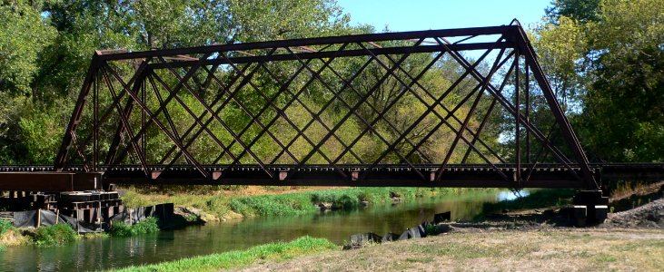 Third Street RR bridge (Norfolk, Nebraska) from NW 1