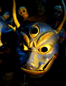 Three-eye demon - Etnografiska museet - Stockholm, Sweden - DSC01006