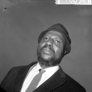 Thelonious Monk (jazzpianist) (Kop) gaf nachtconcert in Concertgebouw te Amsterd, Bestanddeelnr 916-0541