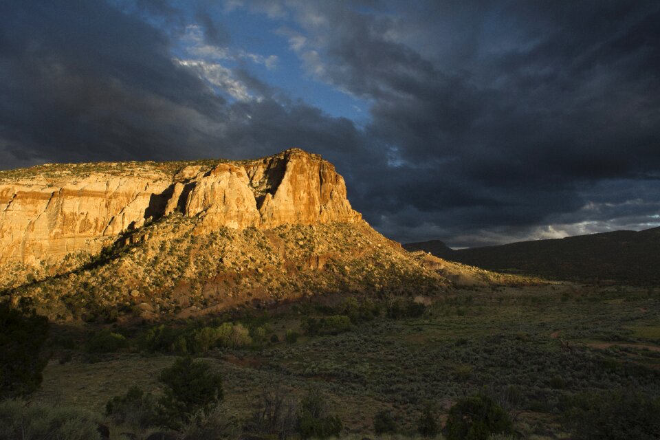 Panorama pleasant creek capitol reef national park