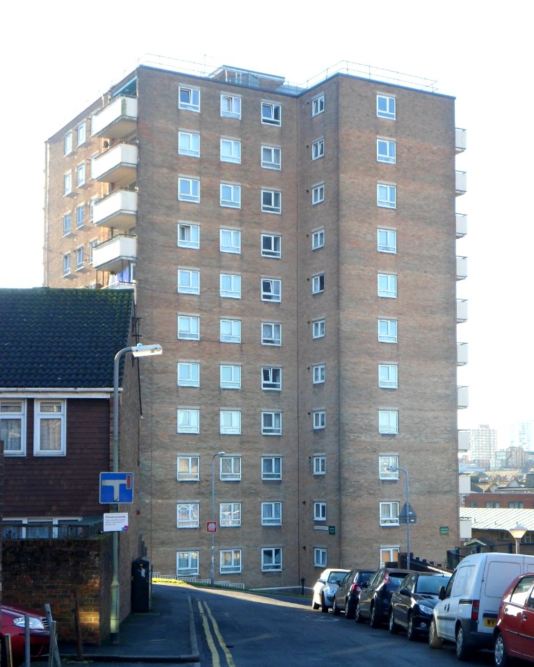 Thornsdale Flats, Albion Hill, Brighton (January 2014) (2)
