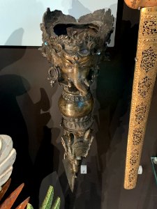 Tibetan ritual dagger (phurba), Tibet, 19th-20th century, at the National Museum of Scotland pic2