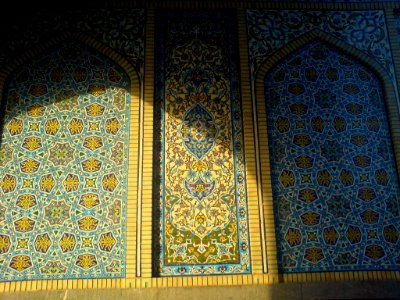 Tiling - Mosque of Hassan Modarres - Kashmar 15