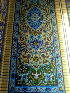 Tiling - Mosque of Hassan Modarres - Kashmar 09