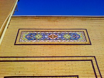 Tiling - Mausoleum of Hassan Modarres - Kashmar 19