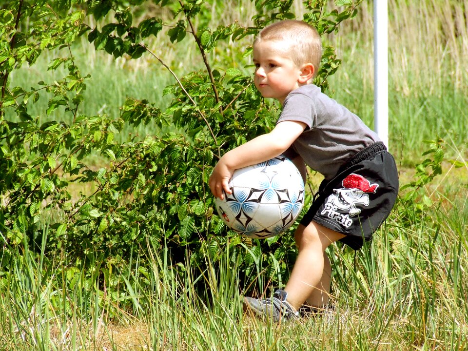 Child ball boy